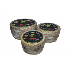 Queso curado de cabra en manteca